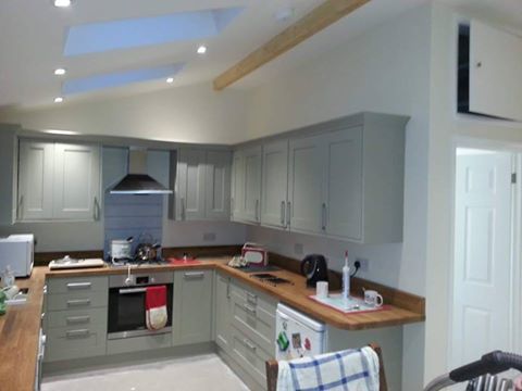 Modern newly decorated kitchen