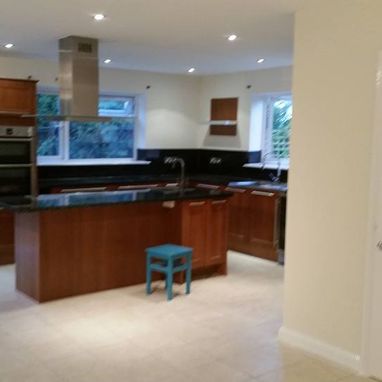 Decorated modern kitchen 